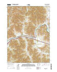 Gold Hill Oregon Current topographic map, 1:24000 scale, 7.5 X 7.5 Minute, Year 2014