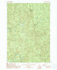 Golden Falls Oregon Historical topographic map, 1:24000 scale, 7.5 X 7.5 Minute, Year 1990