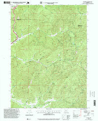 Golden Oregon Historical topographic map, 1:24000 scale, 7.5 X 7.5 Minute, Year 1996