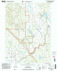 Goodlow Mountain Oregon Historical topographic map, 1:24000 scale, 7.5 X 7.5 Minute, Year 2004