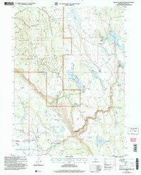 Goodlow Mountain Oregon Historical topographic map, 1:24000 scale, 7.5 X 7.5 Minute, Year 2004