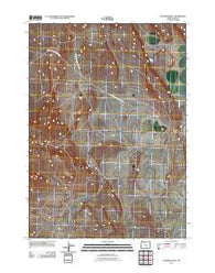 Goodrich Well Oregon Historical topographic map, 1:24000 scale, 7.5 X 7.5 Minute, Year 2011