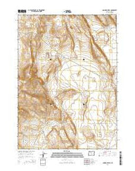 Goodrich Well Oregon Current topographic map, 1:24000 scale, 7.5 X 7.5 Minute, Year 2014