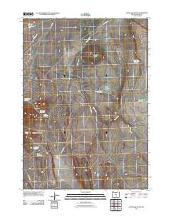 Goose Egg Butte Oregon Historical topographic map, 1:24000 scale, 7.5 X 7.5 Minute, Year 2011