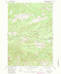 Government Camp Oregon Historical topographic map, 1:24000 scale, 7.5 X 7.5 Minute, Year 1962
