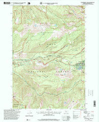 Government Camp Oregon Historical topographic map, 1:24000 scale, 7.5 X 7.5 Minute, Year 1997