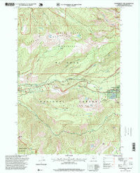 Government Camp Oregon Historical topographic map, 1:24000 scale, 7.5 X 7.5 Minute, Year 1997