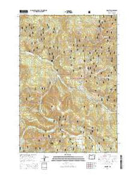 Granite Oregon Current topographic map, 1:24000 scale, 7.5 X 7.5 Minute, Year 2014
