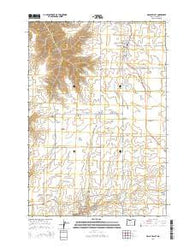 Grass Valley Oregon Current topographic map, 1:24000 scale, 7.5 X 7.5 Minute, Year 2014