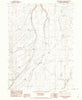 Grasshopper Flat North Oregon Historical topographic map, 1:24000 scale, 7.5 X 7.5 Minute, Year 1982