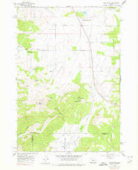Gray Butte Oregon Historical topographic map, 1:24000 scale, 7.5 X 7.5 Minute, Year 1962