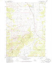 Gray Butte Oregon Historical topographic map, 1:24000 scale, 7.5 X 7.5 Minute, Year 1985