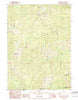Grayback Mountain Oregon Historical topographic map, 1:24000 scale, 7.5 X 7.5 Minute, Year 1987