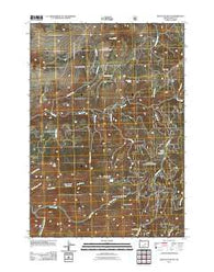 Graylock Butte Oregon Historical topographic map, 1:24000 scale, 7.5 X 7.5 Minute, Year 2011