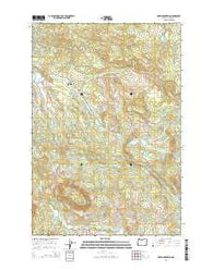 Green Mountain Oregon Current topographic map, 1:24000 scale, 7.5 X 7.5 Minute, Year 2014