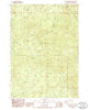 Groundhog Mountain Oregon Historical topographic map, 1:24000 scale, 7.5 X 7.5 Minute, Year 1986