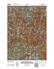 Groundhog Mountain Oregon Historical topographic map, 1:24000 scale, 7.5 X 7.5 Minute, Year 2011