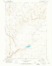 Guano Reservoir Oregon Historical topographic map, 1:24000 scale, 7.5 X 7.5 Minute, Year 1971