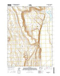 Guano Lake Oregon Current topographic map, 1:24000 scale, 7.5 X 7.5 Minute, Year 2014