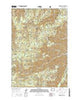 Gumboot Butte Oregon Current topographic map, 1:24000 scale, 7.5 X 7.5 Minute, Year 2014