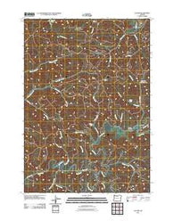 Gunter Oregon Historical topographic map, 1:24000 scale, 7.5 X 7.5 Minute, Year 2011