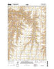 Gwendolen Oregon Current topographic map, 1:24000 scale, 7.5 X 7.5 Minute, Year 2014