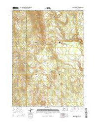 Hamelton Butte Oregon Current topographic map, 1:24000 scale, 7.5 X 7.5 Minute, Year 2014