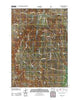 Hamilton Oregon Historical topographic map, 1:24000 scale, 7.5 X 7.5 Minute, Year 2011