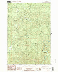 Hamlet Oregon Historical topographic map, 1:24000 scale, 7.5 X 7.5 Minute, Year 1984