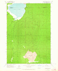 Hamner Butte Oregon Historical topographic map, 1:24000 scale, 7.5 X 7.5 Minute, Year 1963