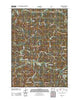 Harlan Oregon Historical topographic map, 1:24000 scale, 7.5 X 7.5 Minute, Year 2011