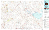 Harney Lake Oregon Historical topographic map, 1:100000 scale, 30 X 60 Minute, Year 1994