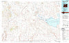 Harney Lake Oregon Historical topographic map, 1:100000 scale, 30 X 60 Minute, Year 1994