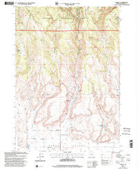 Harney Oregon Historical topographic map, 1:24000 scale, 7.5 X 7.5 Minute, Year 1999