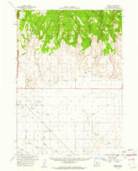 Harney Oregon Historical topographic map, 1:62500 scale, 15 X 15 Minute, Year 1959
