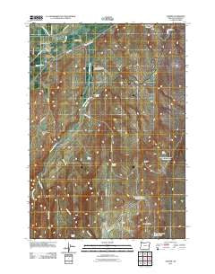 Harper Oregon Historical topographic map, 1:24000 scale, 7.5 X 7.5 Minute, Year 2011