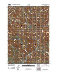 Harrington Creek Oregon Historical topographic map, 1:24000 scale, 7.5 X 7.5 Minute, Year 2011