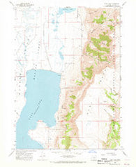 Hart Lake Oregon Historical topographic map, 1:24000 scale, 7.5 X 7.5 Minute, Year 1967