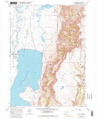 Hart Lake Oregon Historical topographic map, 1:24000 scale, 7.5 X 7.5 Minute, Year 1967