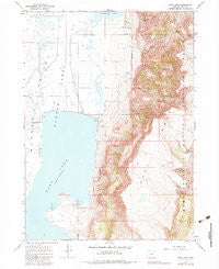 Hart Lake Oregon Historical topographic map, 1:24000 scale, 7.5 X 7.5 Minute, Year 1967