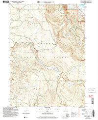 Harvey Creek Oregon Historical topographic map, 1:24000 scale, 7.5 X 7.5 Minute, Year 2004
