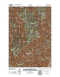 Hat Point Oregon Historical topographic map, 1:24000 scale, 7.5 X 7.5 Minute, Year 2011
