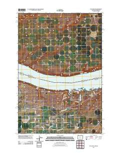 Hat Rock Oregon Historical topographic map, 1:24000 scale, 7.5 X 7.5 Minute, Year 2011