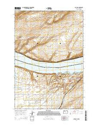 Hat Rock Oregon Current topographic map, 1:24000 scale, 7.5 X 7.5 Minute, Year 2014