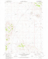 Hay Lake Oregon Historical topographic map, 1:24000 scale, 7.5 X 7.5 Minute, Year 1980