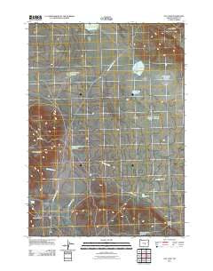 Hay Lake Oregon Historical topographic map, 1:24000 scale, 7.5 X 7.5 Minute, Year 2011