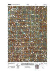 Hebo Oregon Historical topographic map, 1:24000 scale, 7.5 X 7.5 Minute, Year 2011