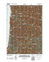 Heceta Head Oregon Historical topographic map, 1:24000 scale, 7.5 X 7.5 Minute, Year 2011