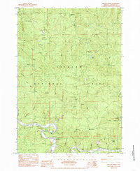Hellion Rapids Oregon Historical topographic map, 1:24000 scale, 7.5 X 7.5 Minute, Year 1984
