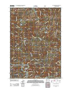 Hellion Rapids Oregon Historical topographic map, 1:24000 scale, 7.5 X 7.5 Minute, Year 2011